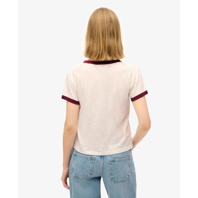 Superdry Athletic Ringer Fitted Tshirt image number 1